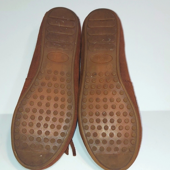 Lei Fallon Studded Suede Moccasins - Picture 3 of 5